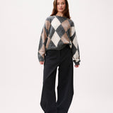 Argyle knit