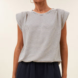 Nilou small stripe top
