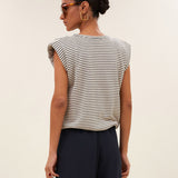 Nilou small stripe top