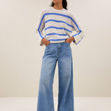 Vide stripe pullover