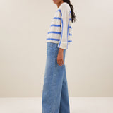 Vide stripe pullover