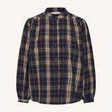 jagger check blouse