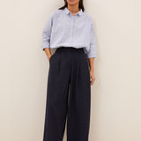 frida copper stripe pants