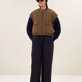 gio sleeveless jacket