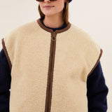 gio sleeveless jacket