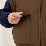 gio sleeveless jacket