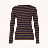 leya big stripe top