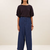 merle big stripe top