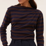 leya big stripe top