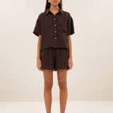 lio linen shorts