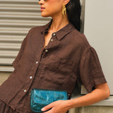 mara linen blouse