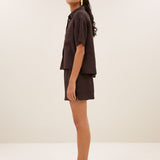 mara linen blouse