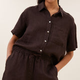 lio linen shorts