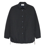 Light padded check jacket