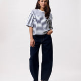 Loose fit striped Tshirt