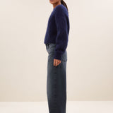 25518012 lew dark denim pants
