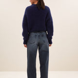 25518012 lew dark denim pants