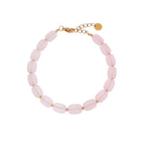 Pink beads bracelet