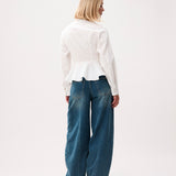 Peplum blouse