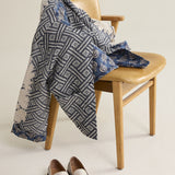 Jacket jacquard reversible