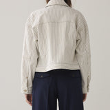 Denim jack stripe