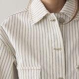 Denim jack stripe