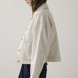 Denim jack stripe