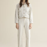 Denim jack stripe