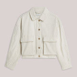 Denim jack stripe