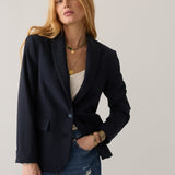 Getailleerde blazer pinstripe