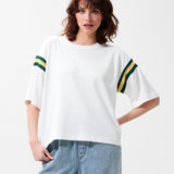 Loose fit Tshirt with sleeve detail