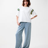 Loose fit Tshirt with sleeve detail