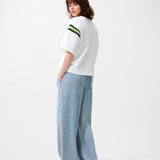 Loose fit Tshirt with sleeve detail