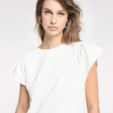 Top With Wide Shoulders