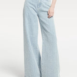 Wide leg jeans