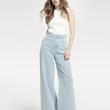 Wide leg jeans