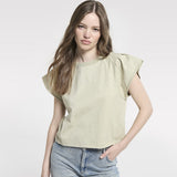 Top With Wide Shoulders