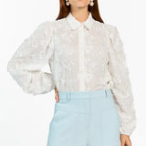 Lien beads blouse