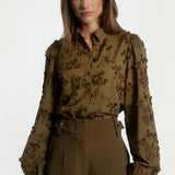 Lien beads blouse