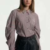 Isabel stripe blouse