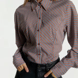 Isabel stripe blouse