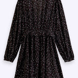 172092 Wrapped short dress