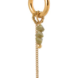 Chain Olive hoop