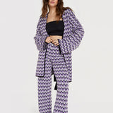 a-jacquard pants