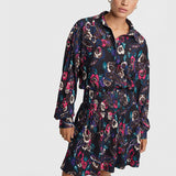 Paisley flower skirt