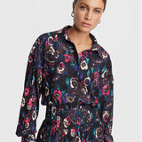 Paisley flower blouse
