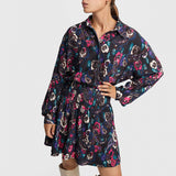 Paisley flower blouse