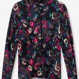 Paisley flower blouse