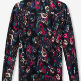 Paisley flower blouse