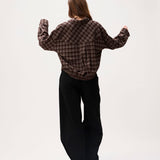 Check blouse